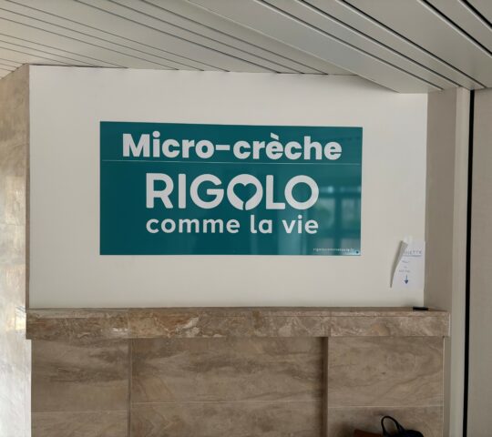Extérieur du site de la micro-crèche de Saint-Gobain