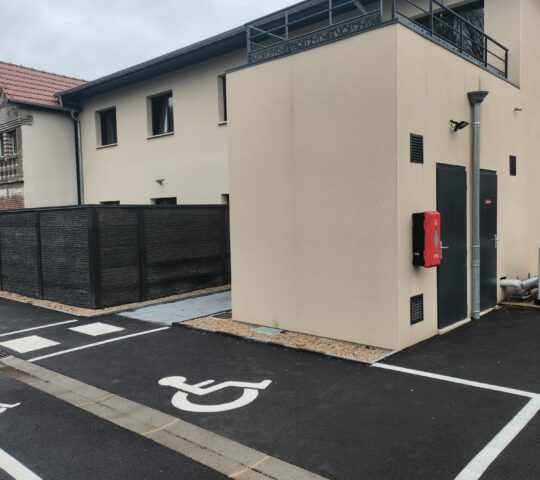 Vue du bâtiment de la micro-crèche de Seraucourt-le-Grand