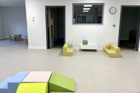 Espace d’éveil sensoriel en micro-crèche